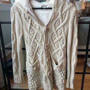 Long Cableknit Sweater (girls)